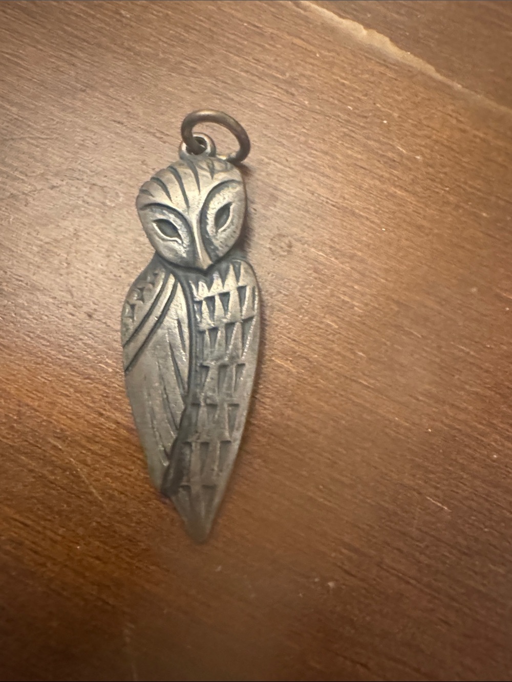 James Avery Silver-Tone Owl Pendant